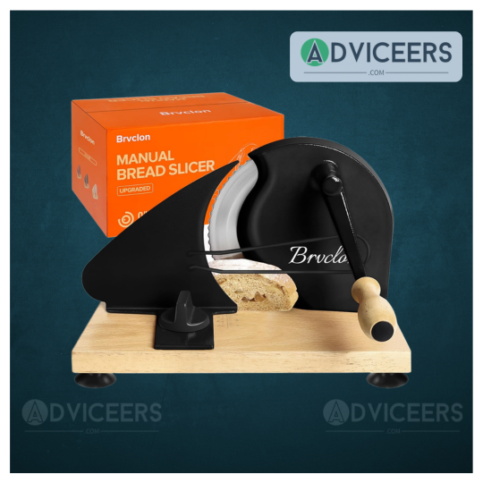 Brvclon Adjustable Manual Bread Slicer (1)