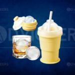 2-in-1 Collapsible Silicone Ice Ball Maker Cup